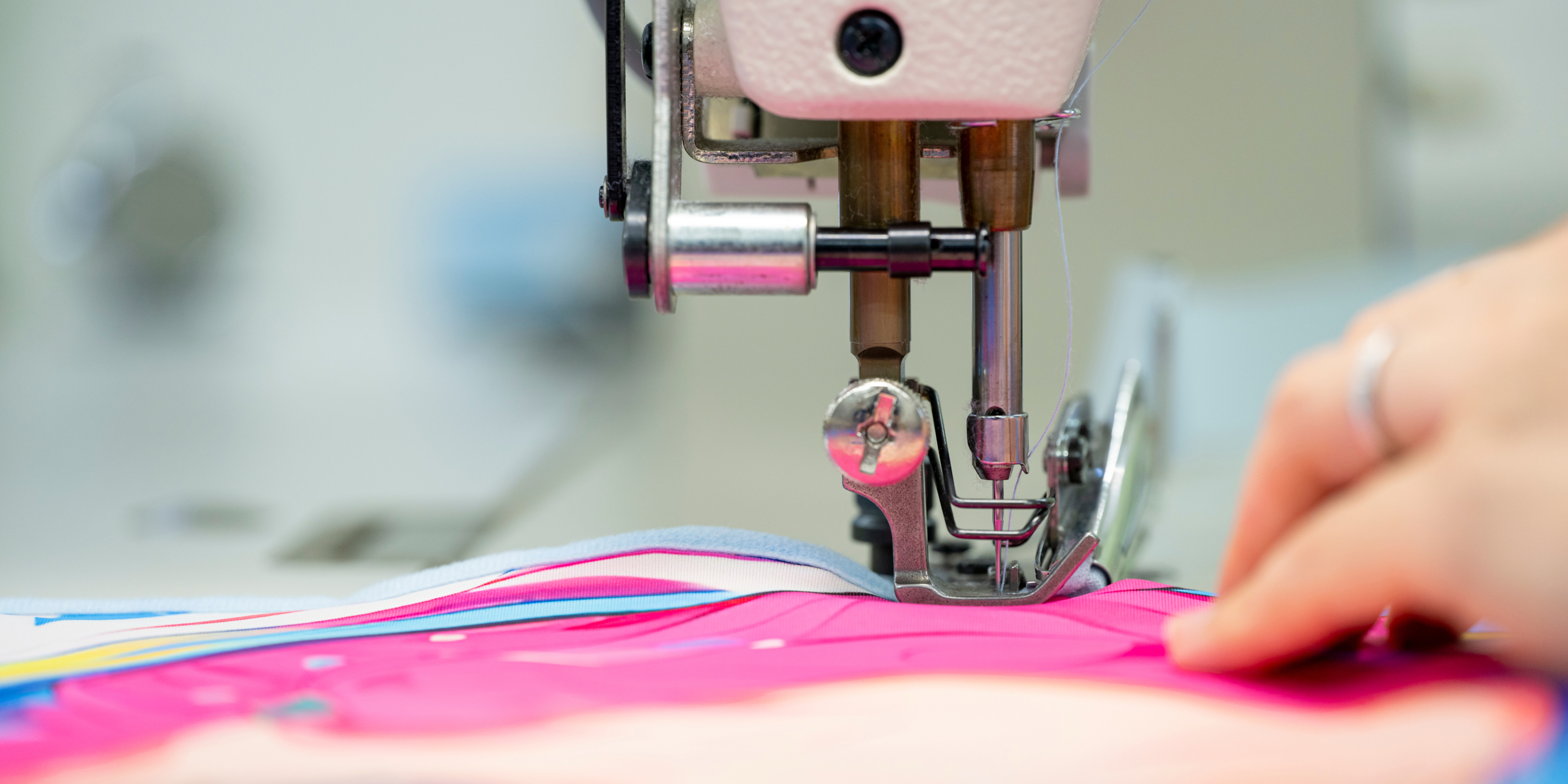 裁断室・ミシン室の写真